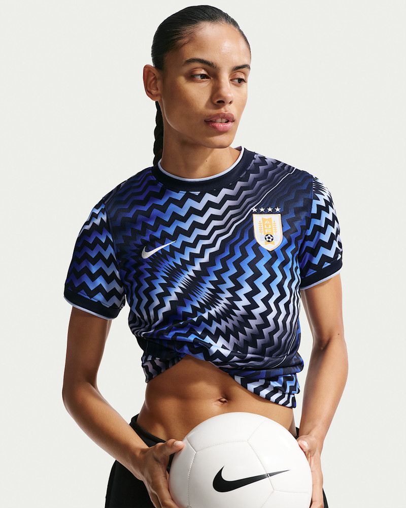 Uruguay Women's Nike Dri-FIT Soccer Pre-Match Short-Sleeve Top 1