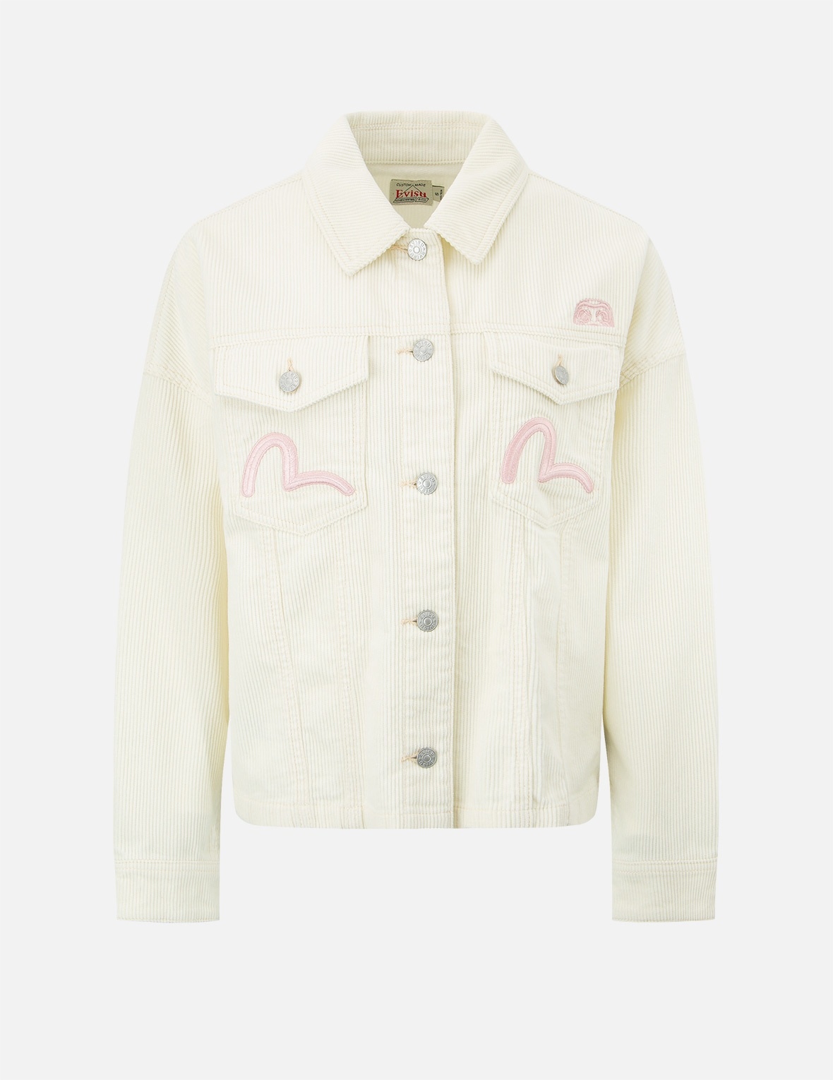 EVISU SQUAD EMBROIDERY CORDUROY JACKET - 2