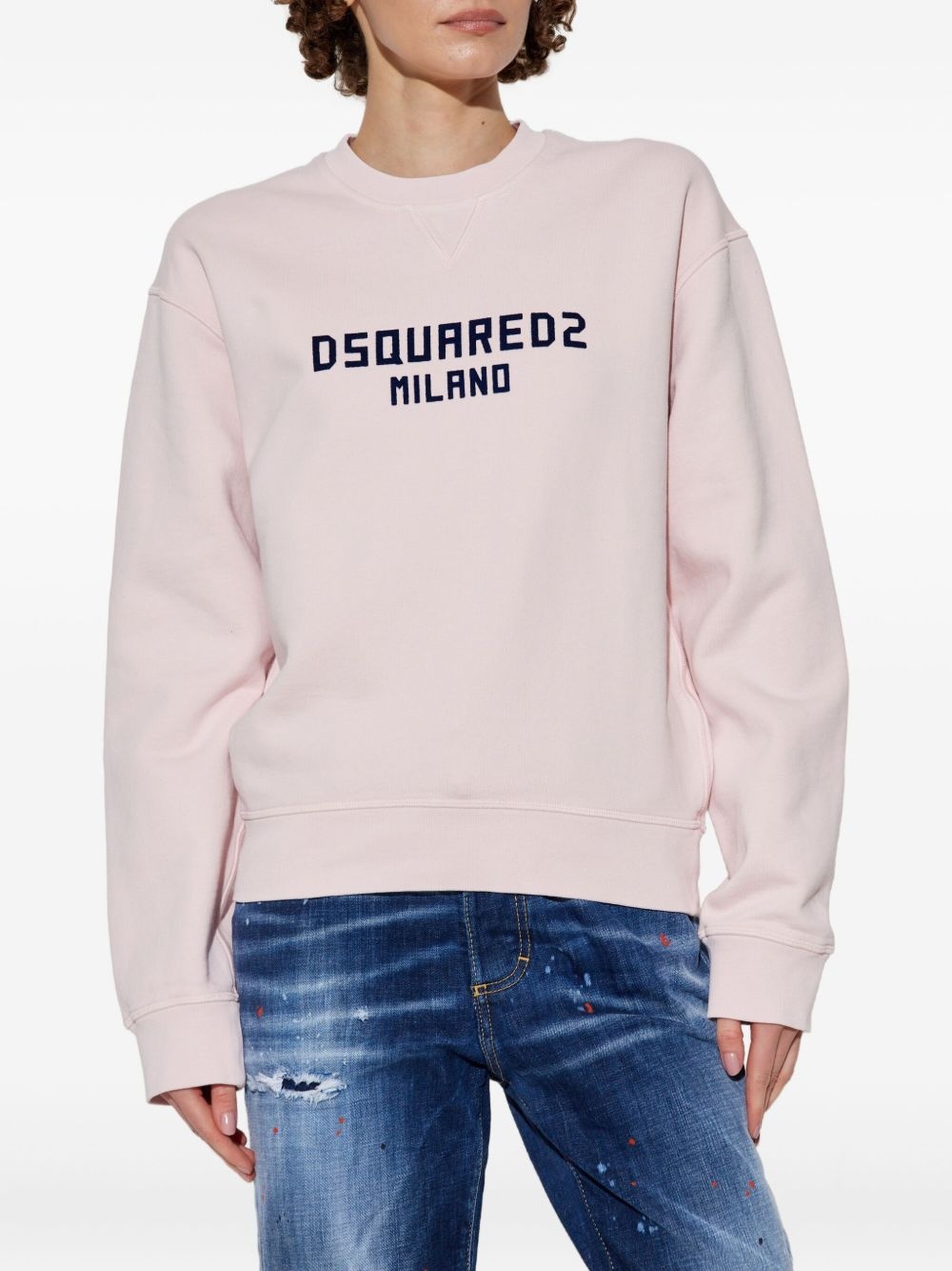 logo-print sweatshirt - 3