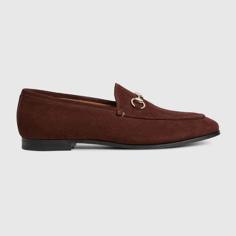 Gucci Jordan Suede Loafers - 1
