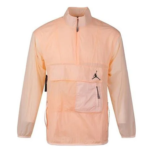 Men's Air Jordan Zipper Sports Pink Jacket AJ1070-814 - 1