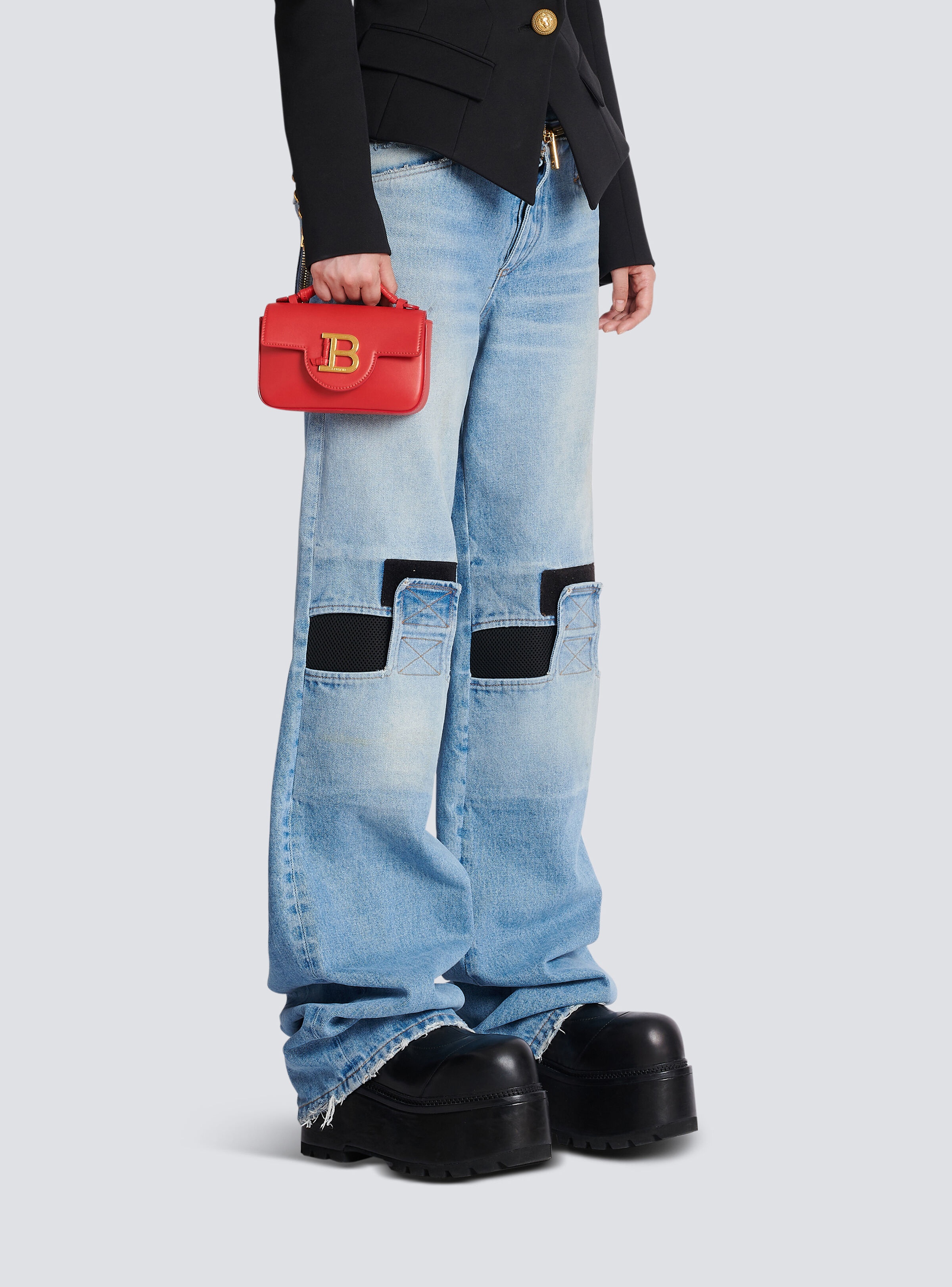 Smooth leather B-Buzz mini bag - 8