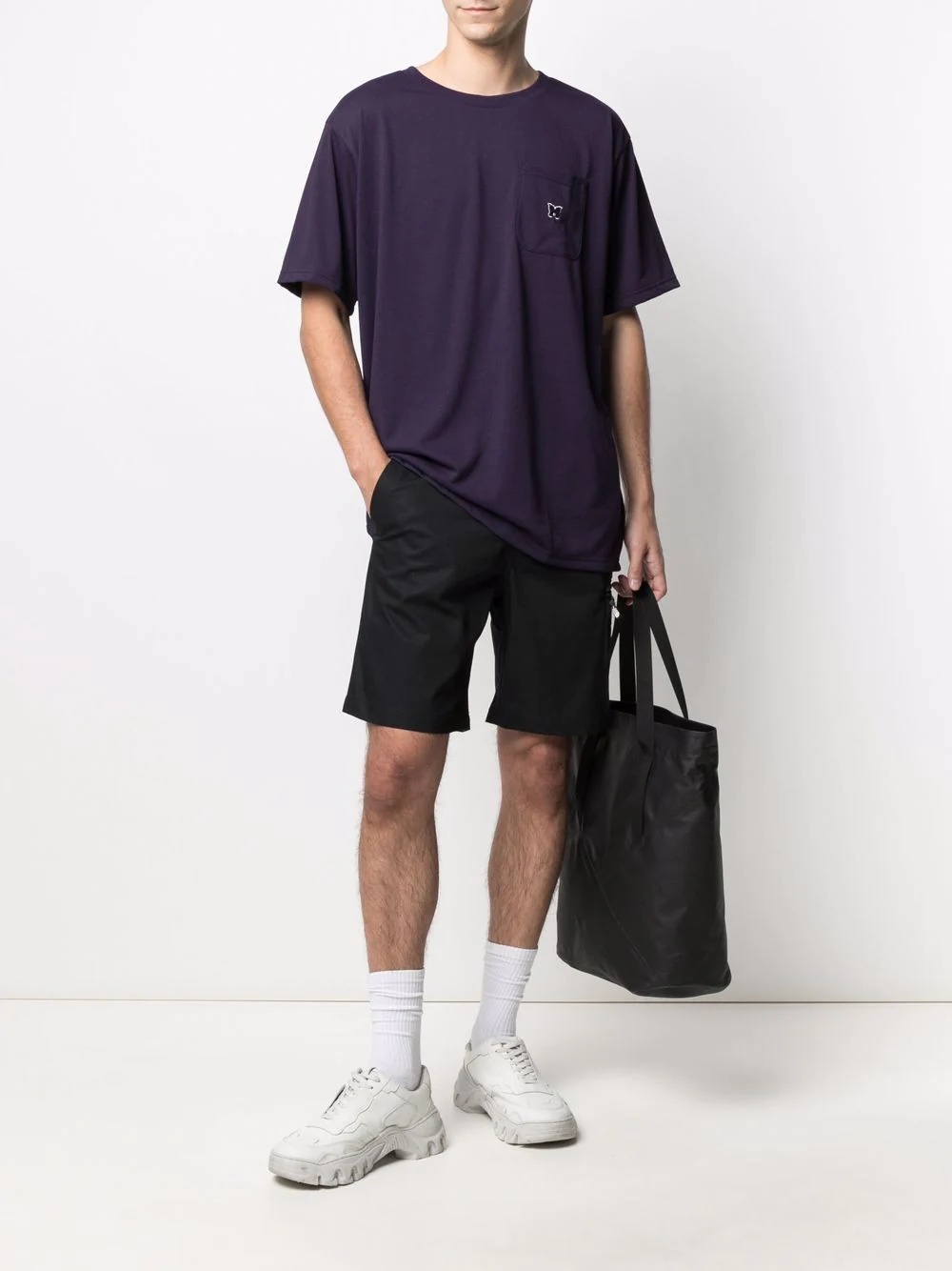 slim-cut chino shorts - 2