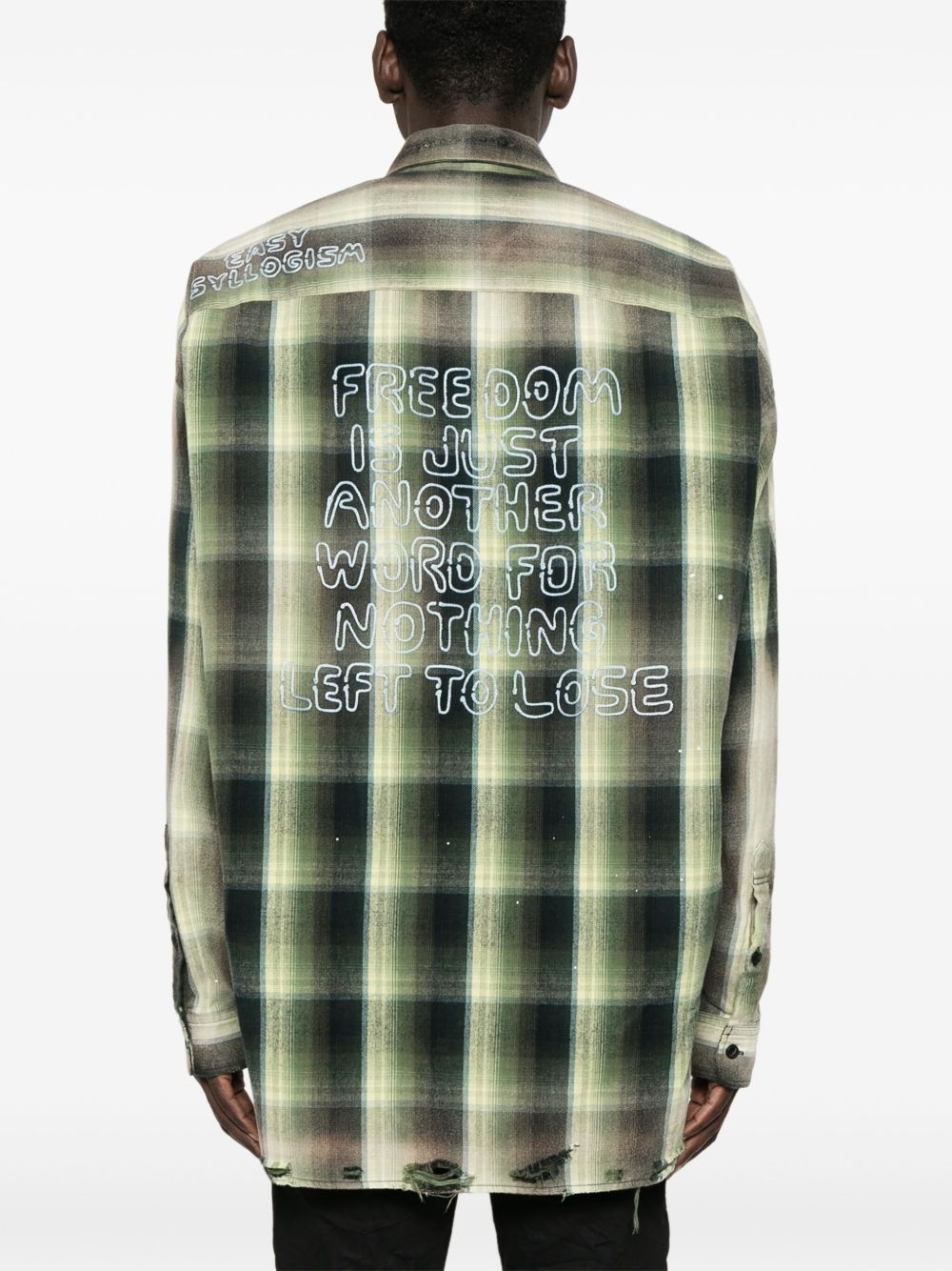 checked shirt - 4
