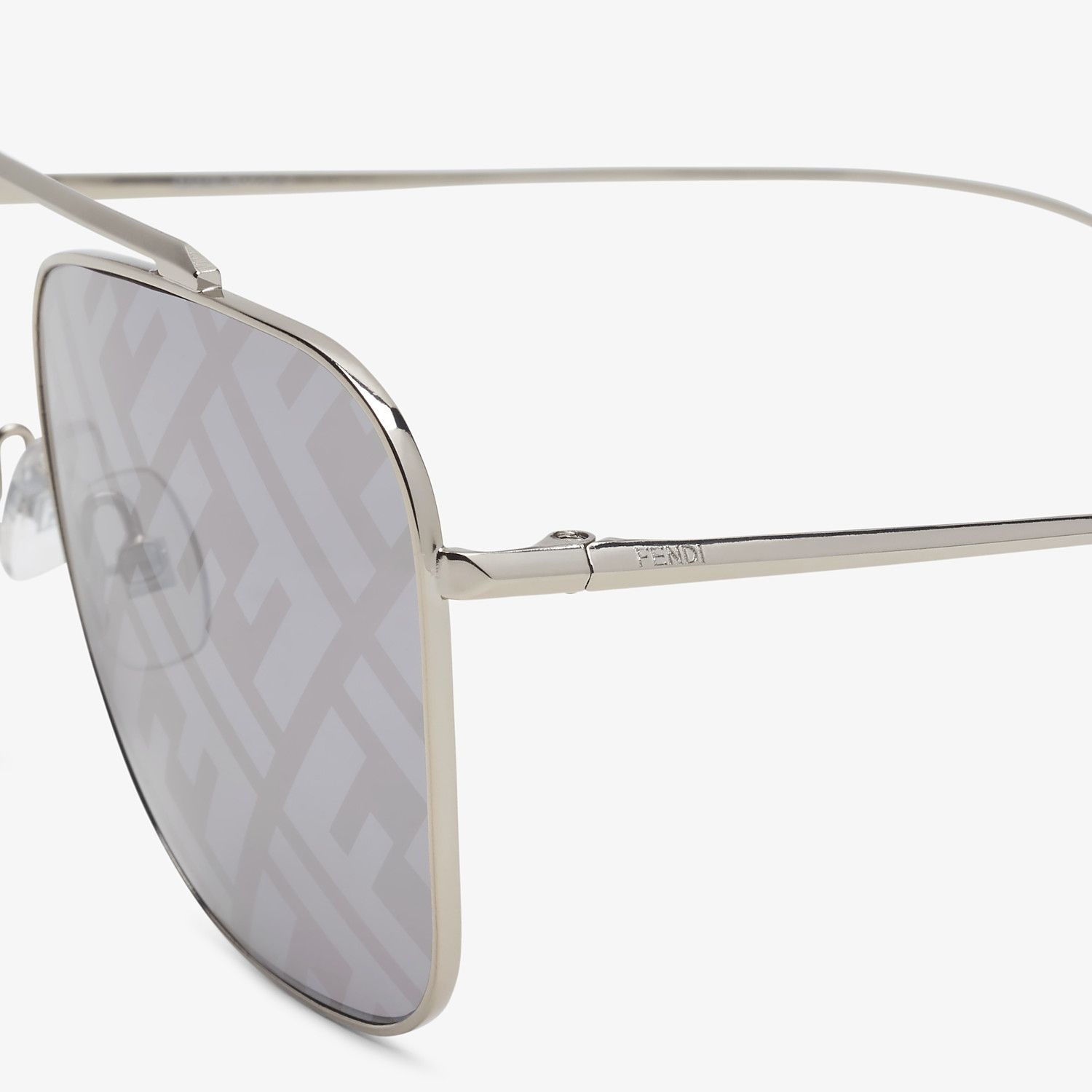 Metal sunglasses with FF logo - 3