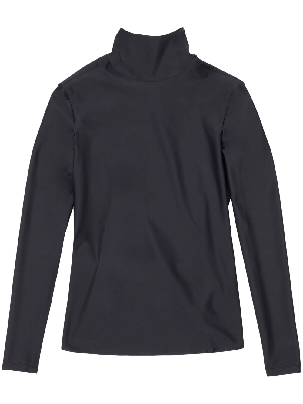 long-sleeve turtleneck top - 1