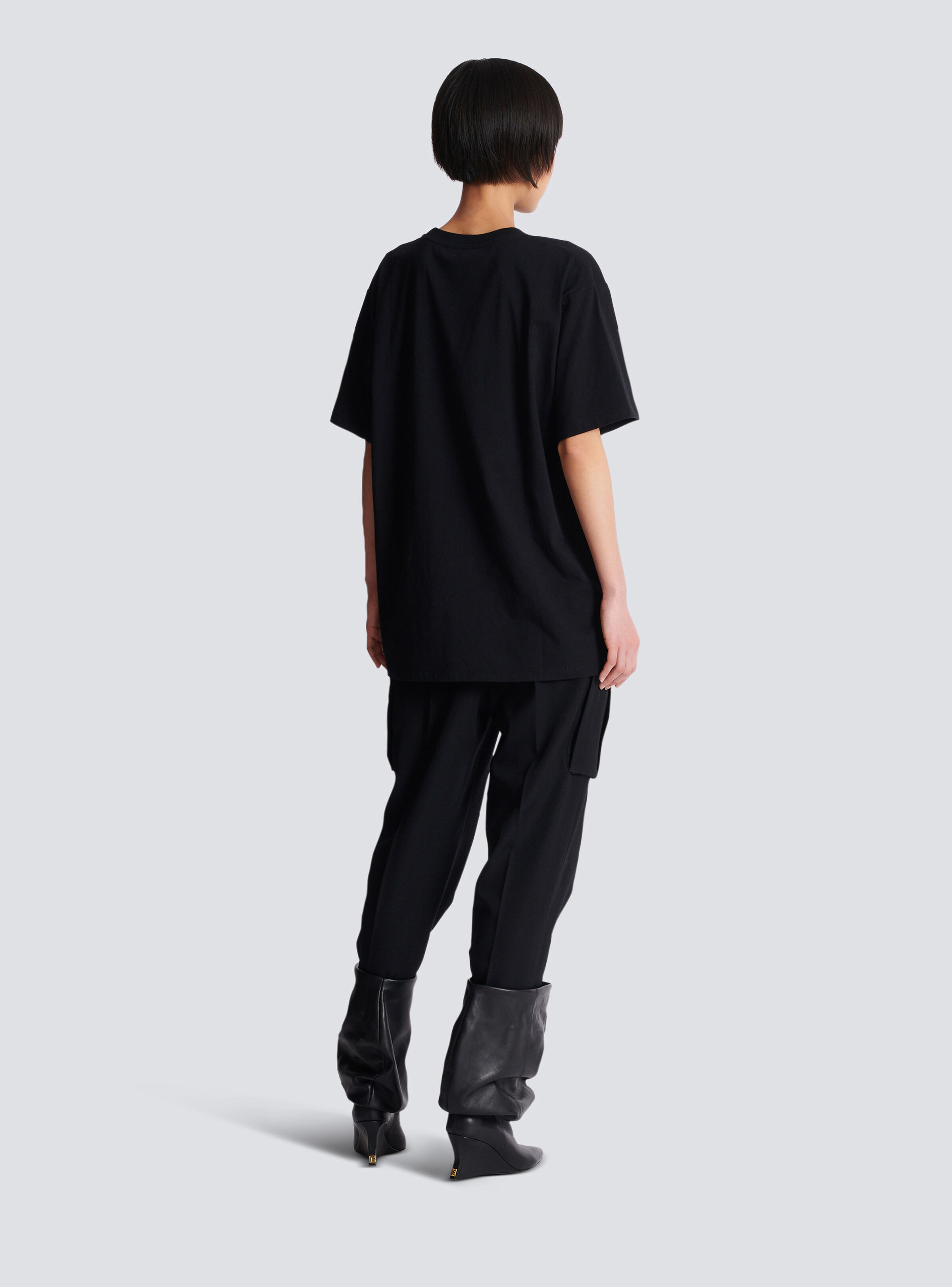 T-shirt with leopard print - 4