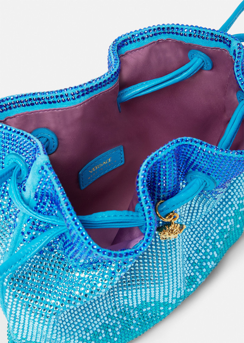 La Medusa Studded Mini Bucket Bag 5