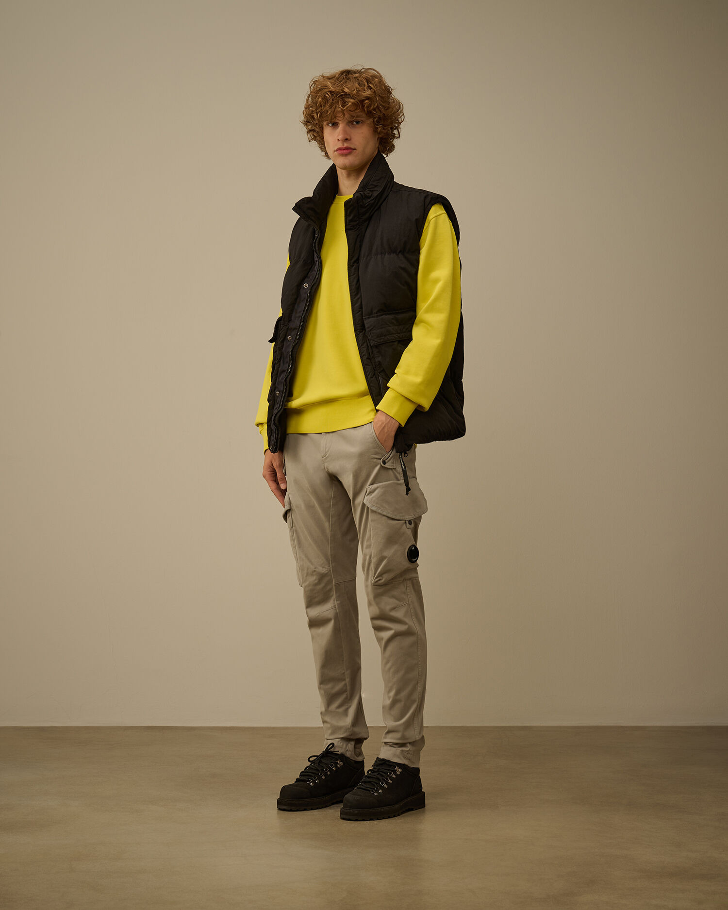 Eco-Chrome R Mixed Hooded Down Gilet - 2