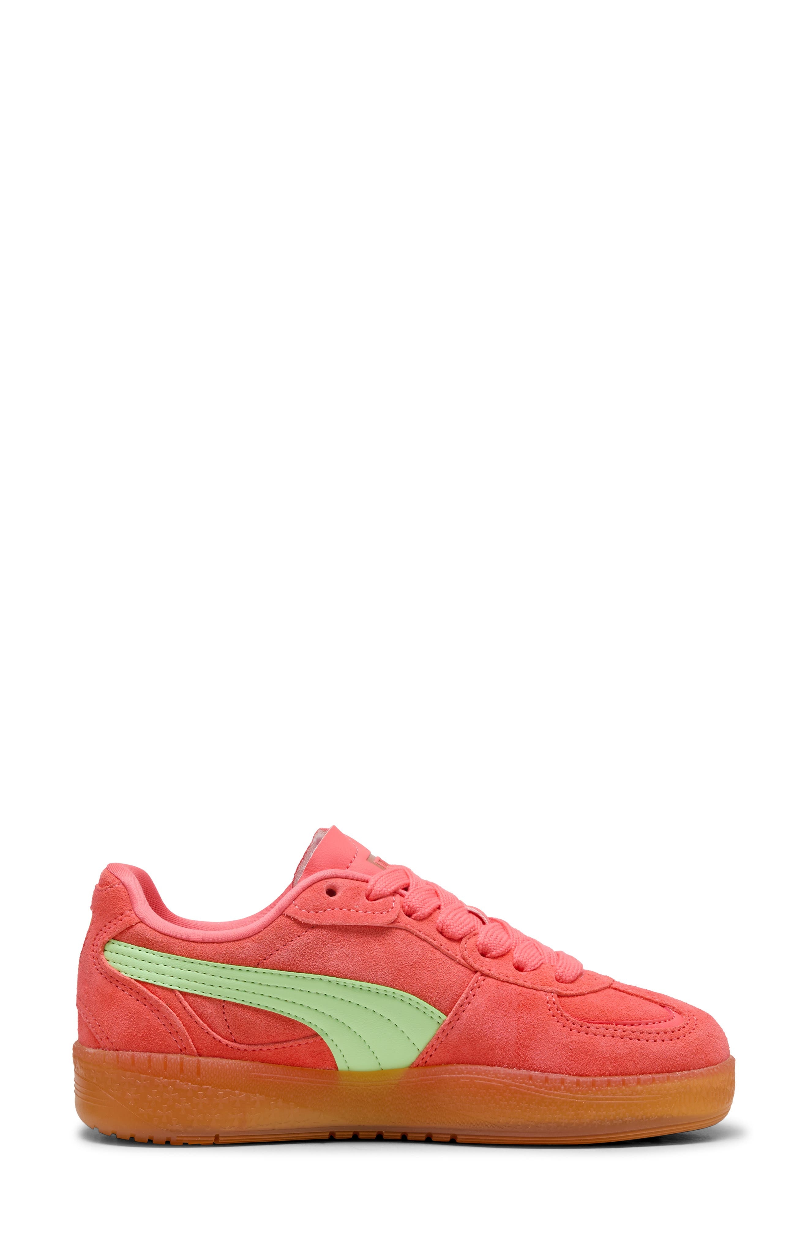 PUMA Palermo Moda Xtra Gum Rubber Sneaker in Peach Frost-Spring Fern at Nordstrom - 2