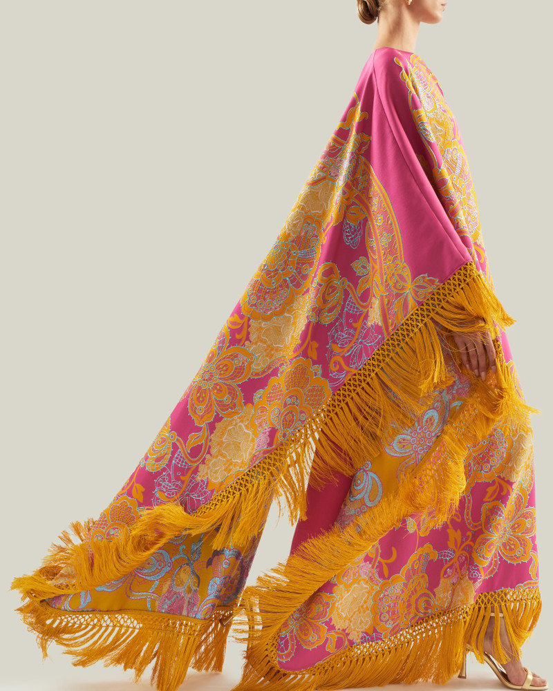 Pahlavi Kaftan in Multicolor 6