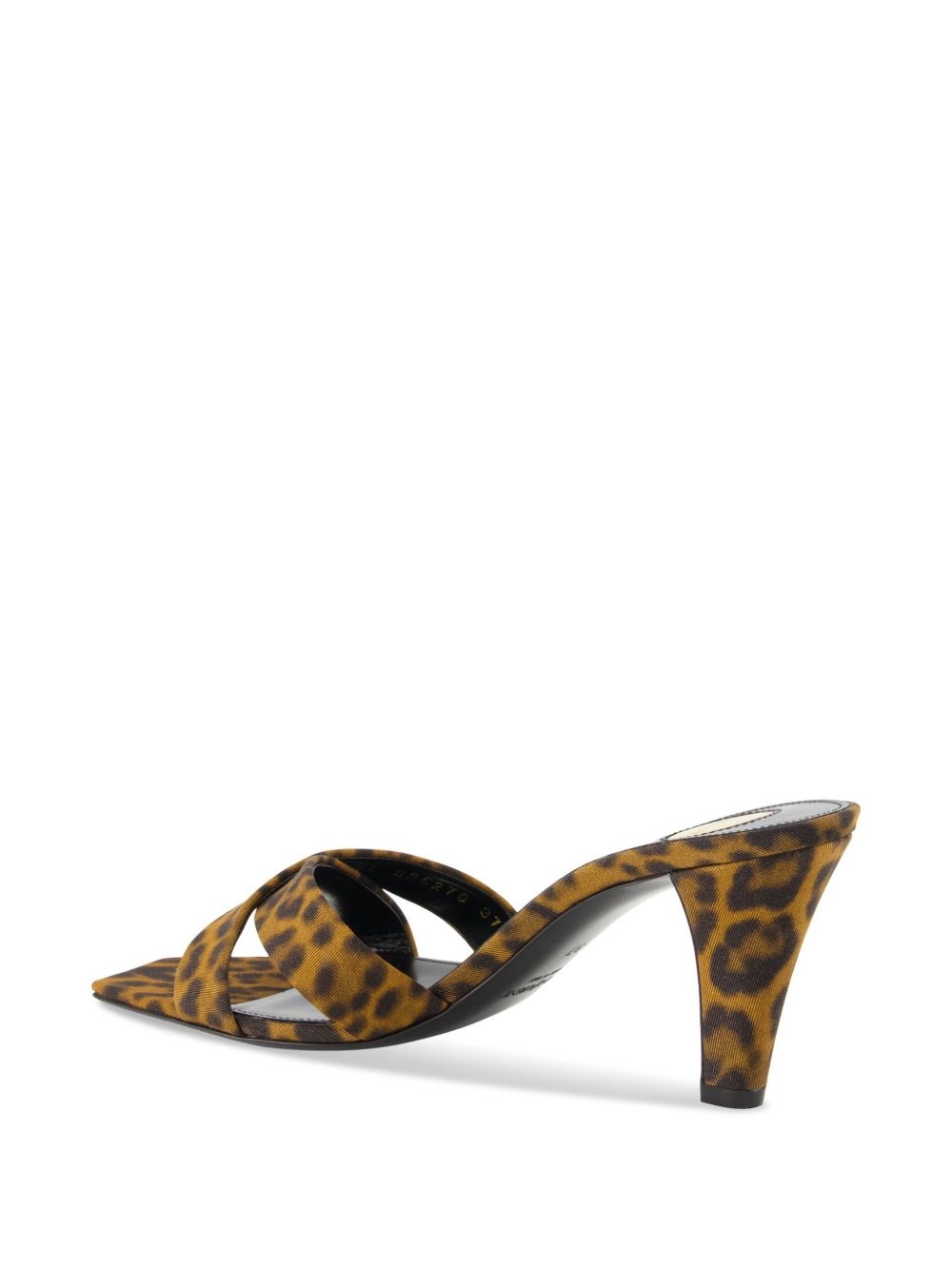 75mm leopard-print mules - 3