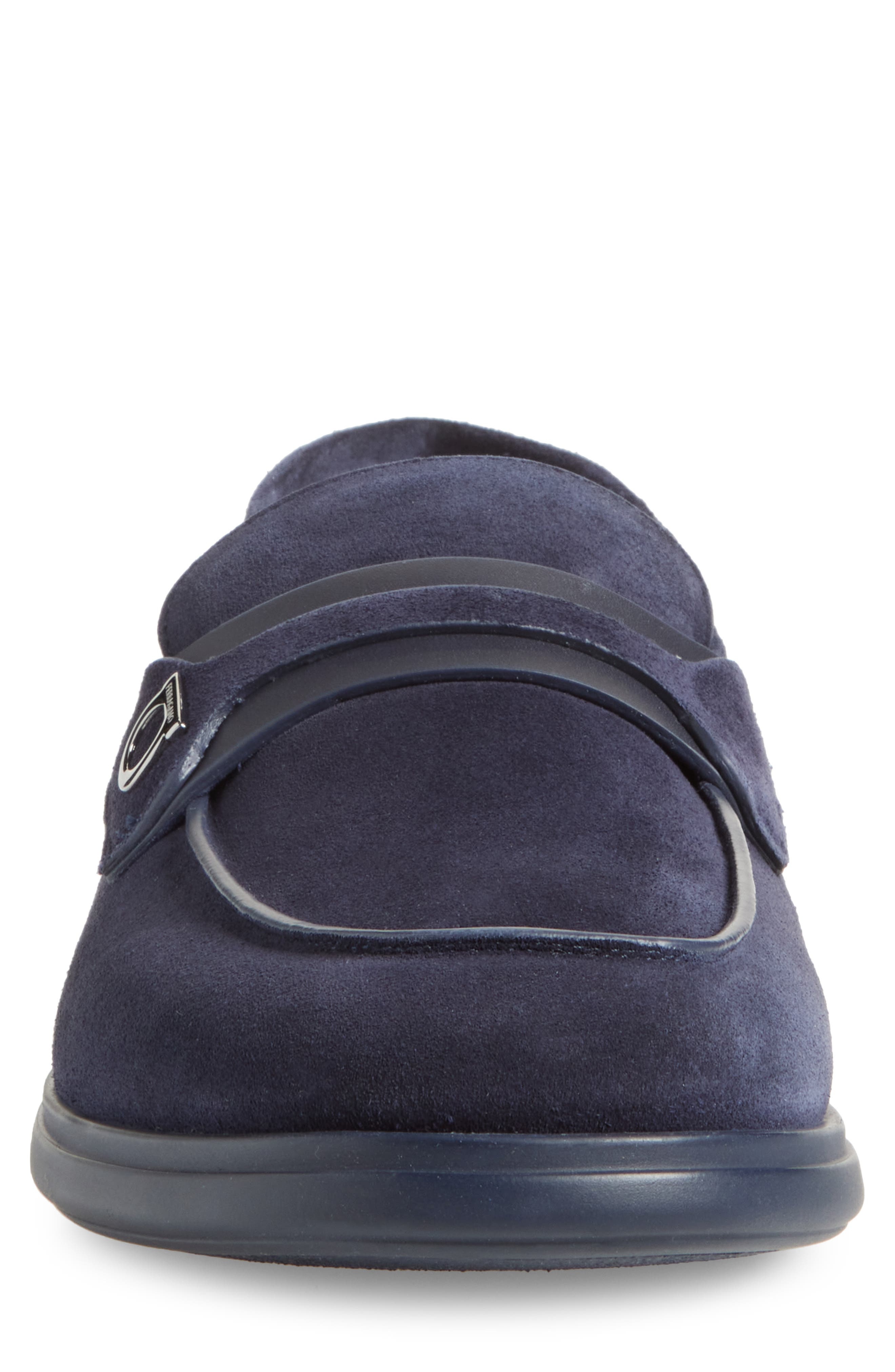 FERRAGAMO Drame Loafer in Navy at Nordstrom - 4