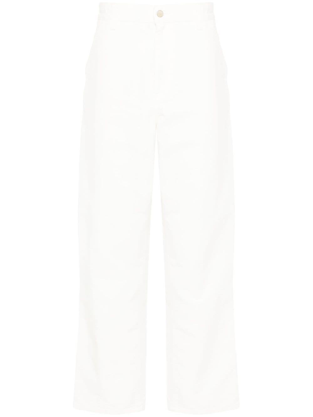 straight-leg carpenter trousers - 1