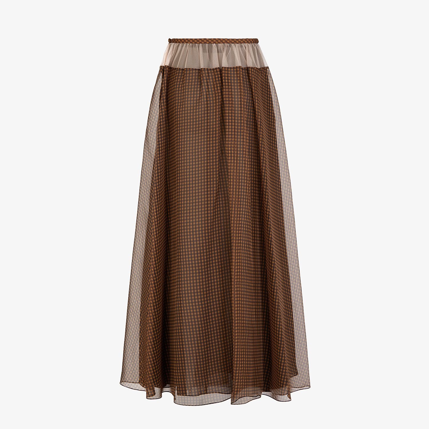 Check organza skirt - 2