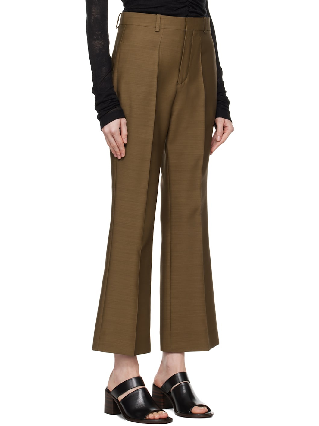 Khaki Credo Trousers - 2