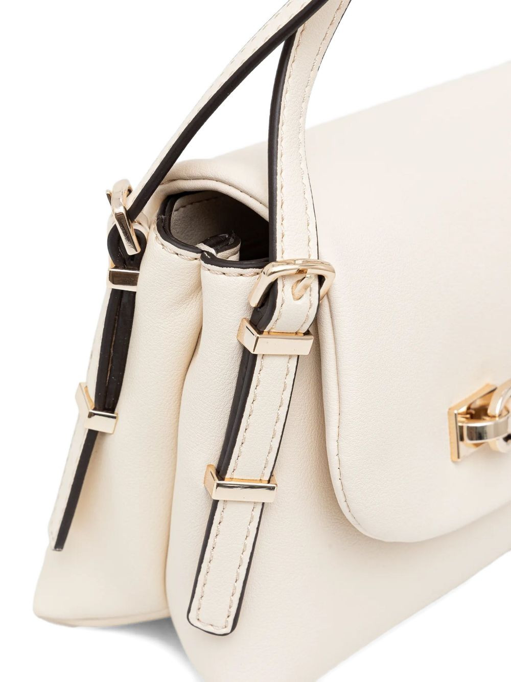 flap-front shoulder bag - 4