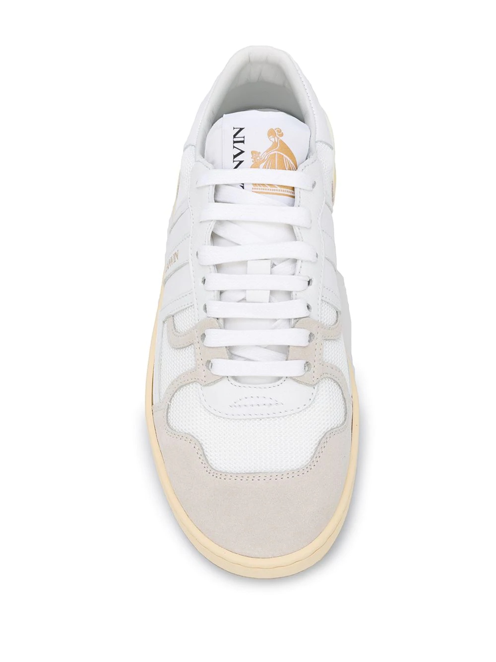 Clay leather low-top sneakers - 4