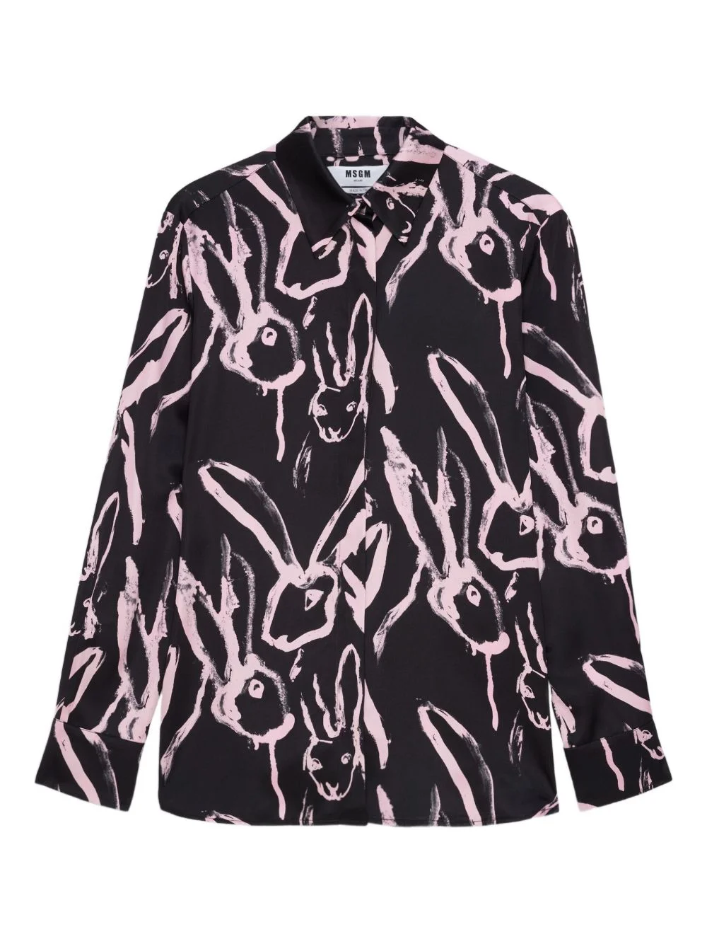 rabbit print shirt - 1