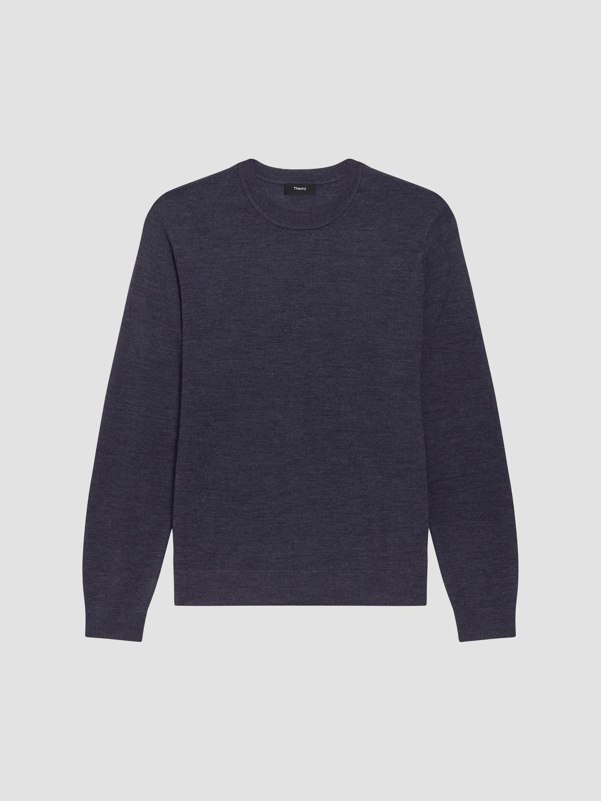 Men's Wool Crewneck Sweater - New Pestle Melange - 1