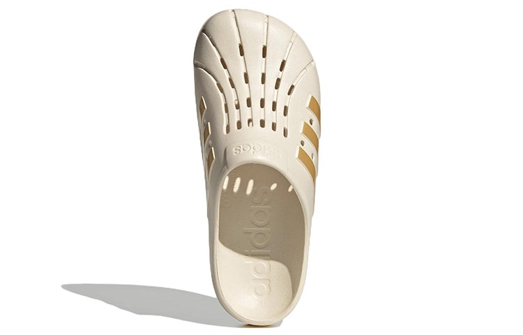adidas Adilette Clog 'Wonder White Gold Metallic' GY1827 - 6