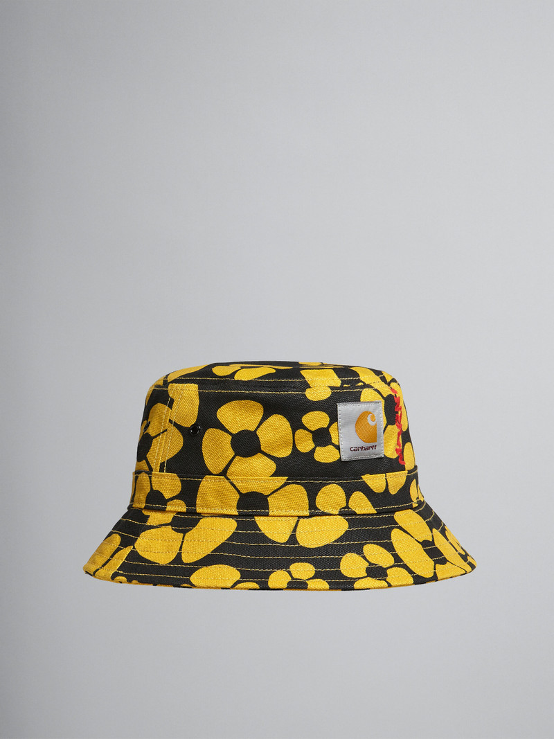 MARNI X CARHARTT WIP - YELLOW BUCKET HAT 1