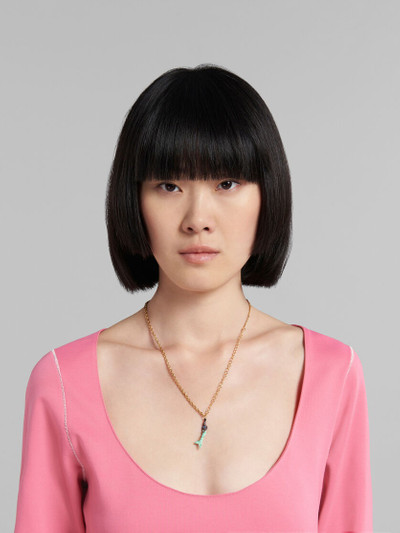 Marni CHAIN NECKLACE WITH PENDANT outlook