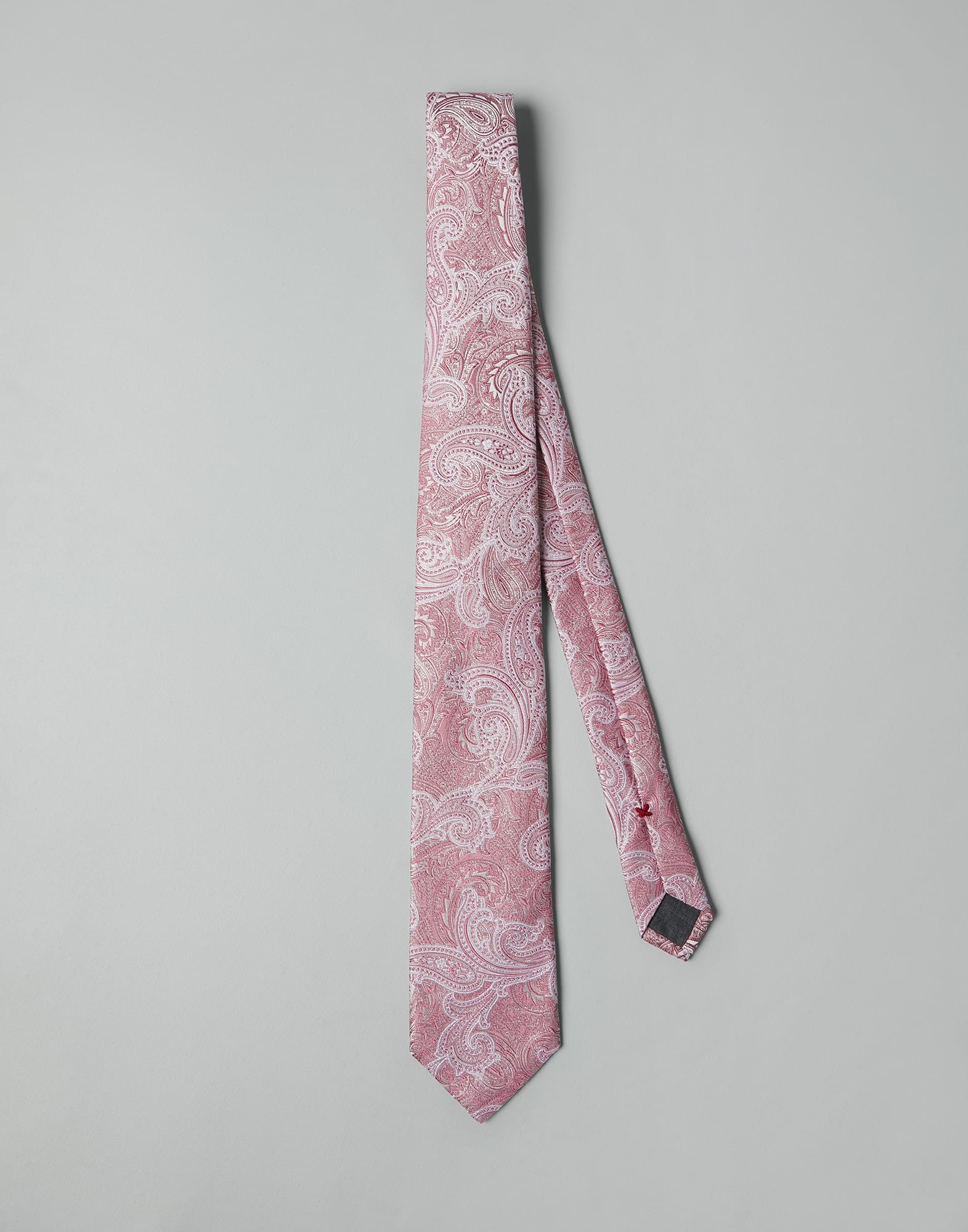 Paisley silk tie - 1