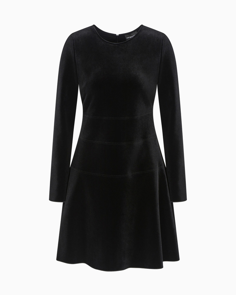 CHENILLE JERSEY DRESS 1
