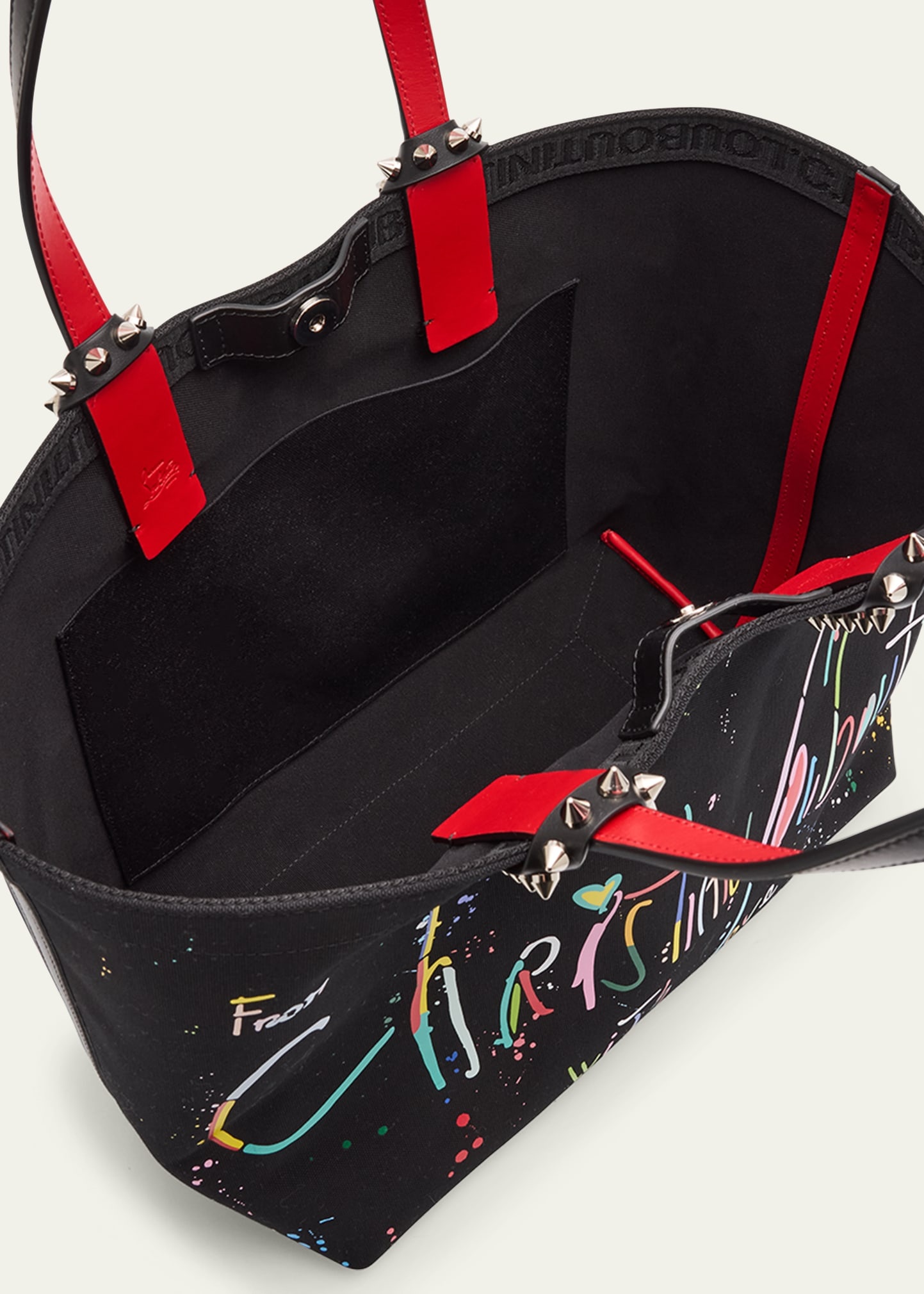 Cabata Small Beach Splash Logo Tote Bag - 4