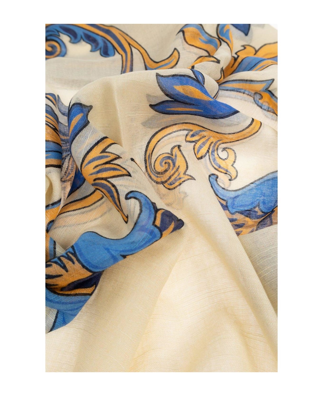 Floral Printed Scarf - 3