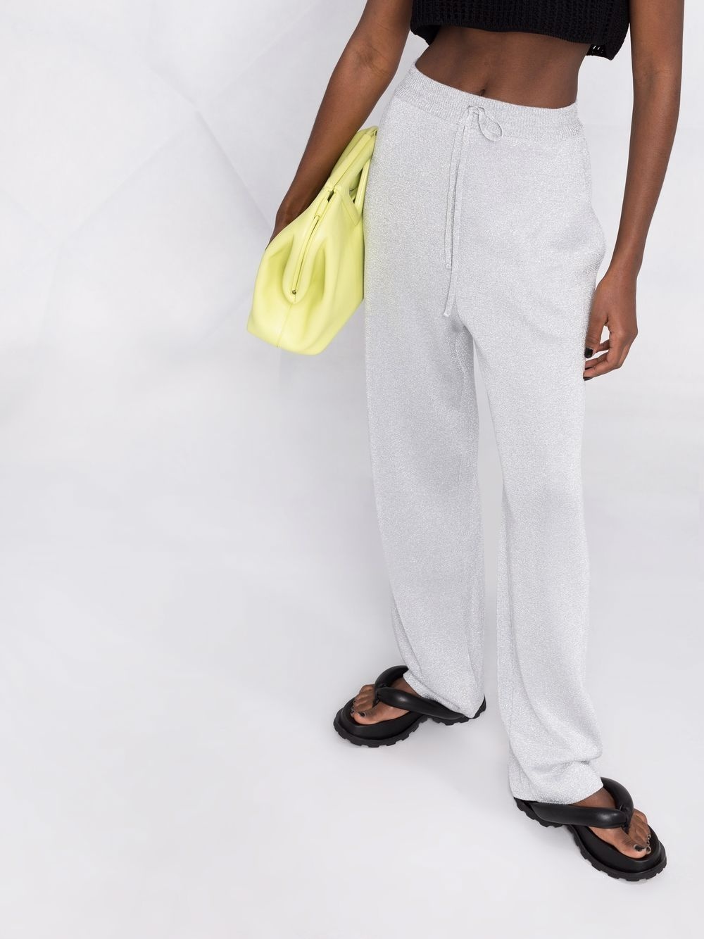 straight-leg track pants - 5