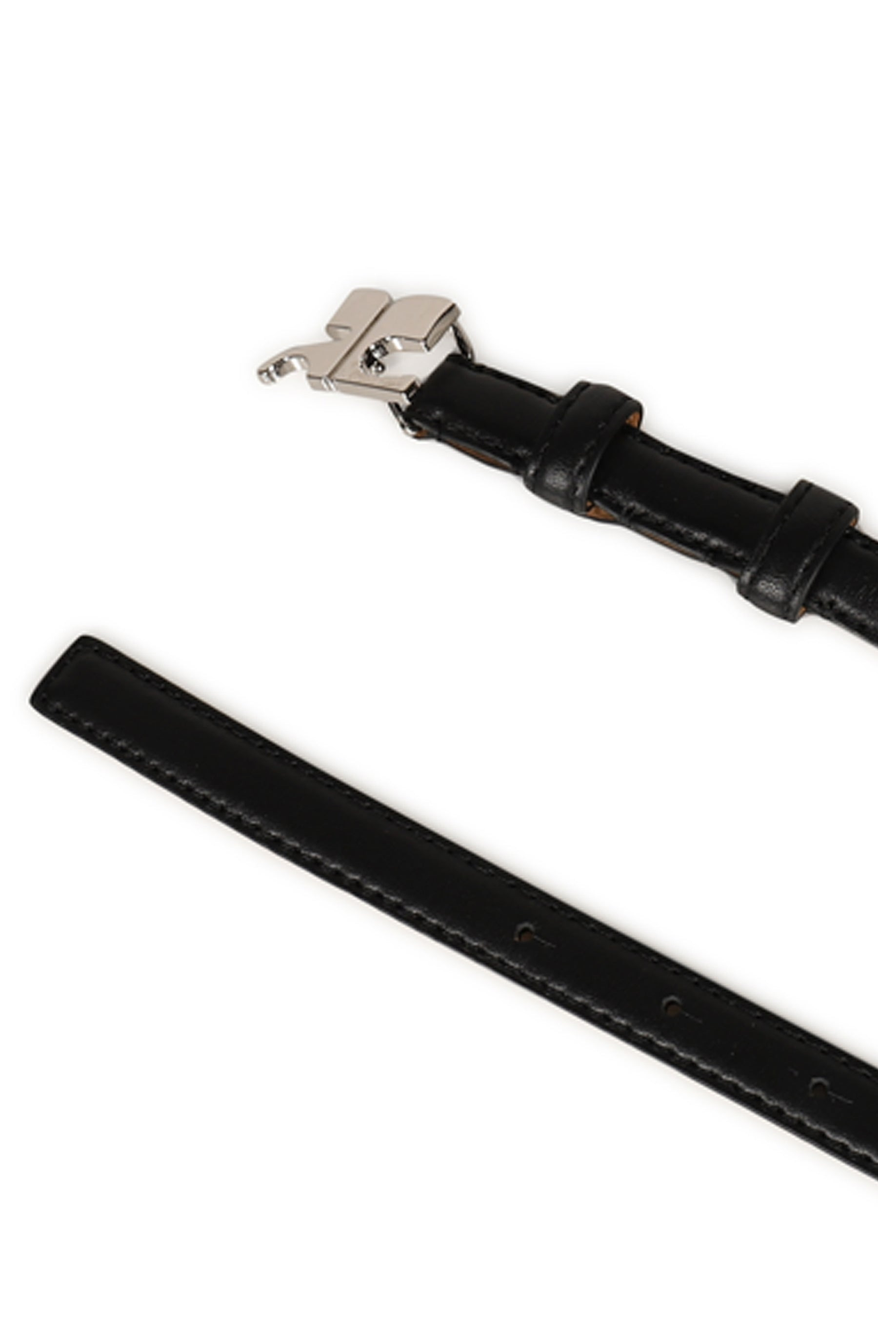 AC LEATHER 15MM BELT / BLACK - 3
