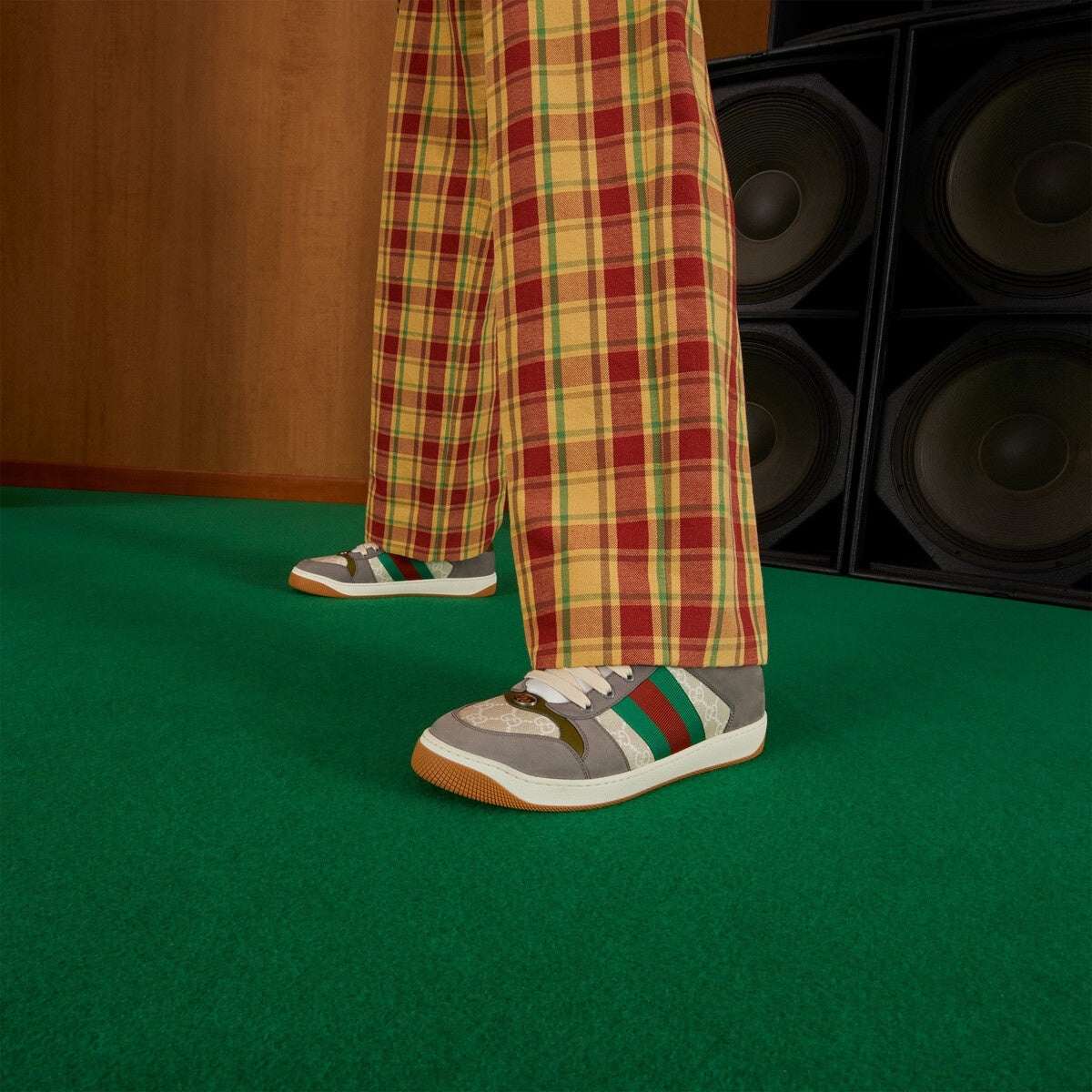 Gucci Web Screener Sneakers - 4
