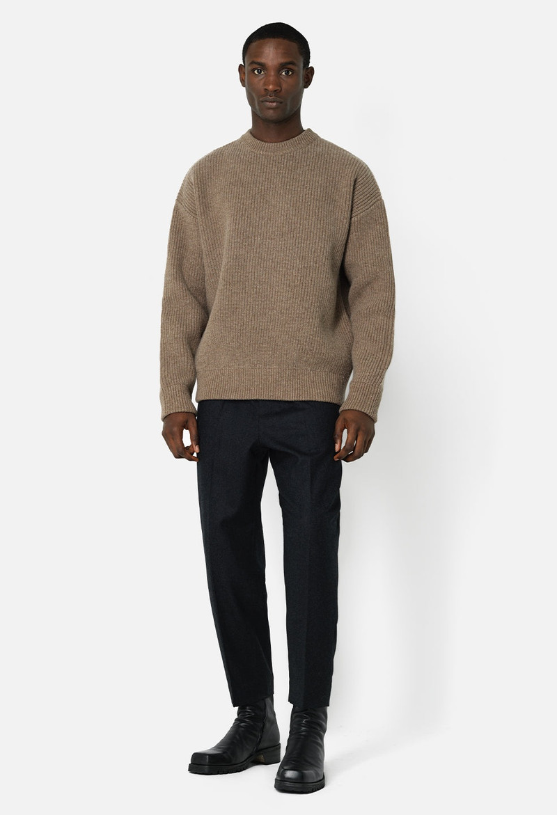 John Elliott DAKOTA KNIT OVERSIZED CREW outlook