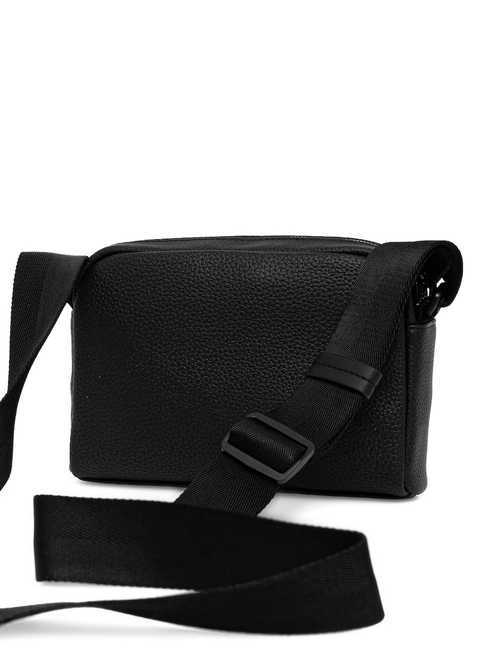Quantic zip-fastening logo-plaque shoulder bag - 2