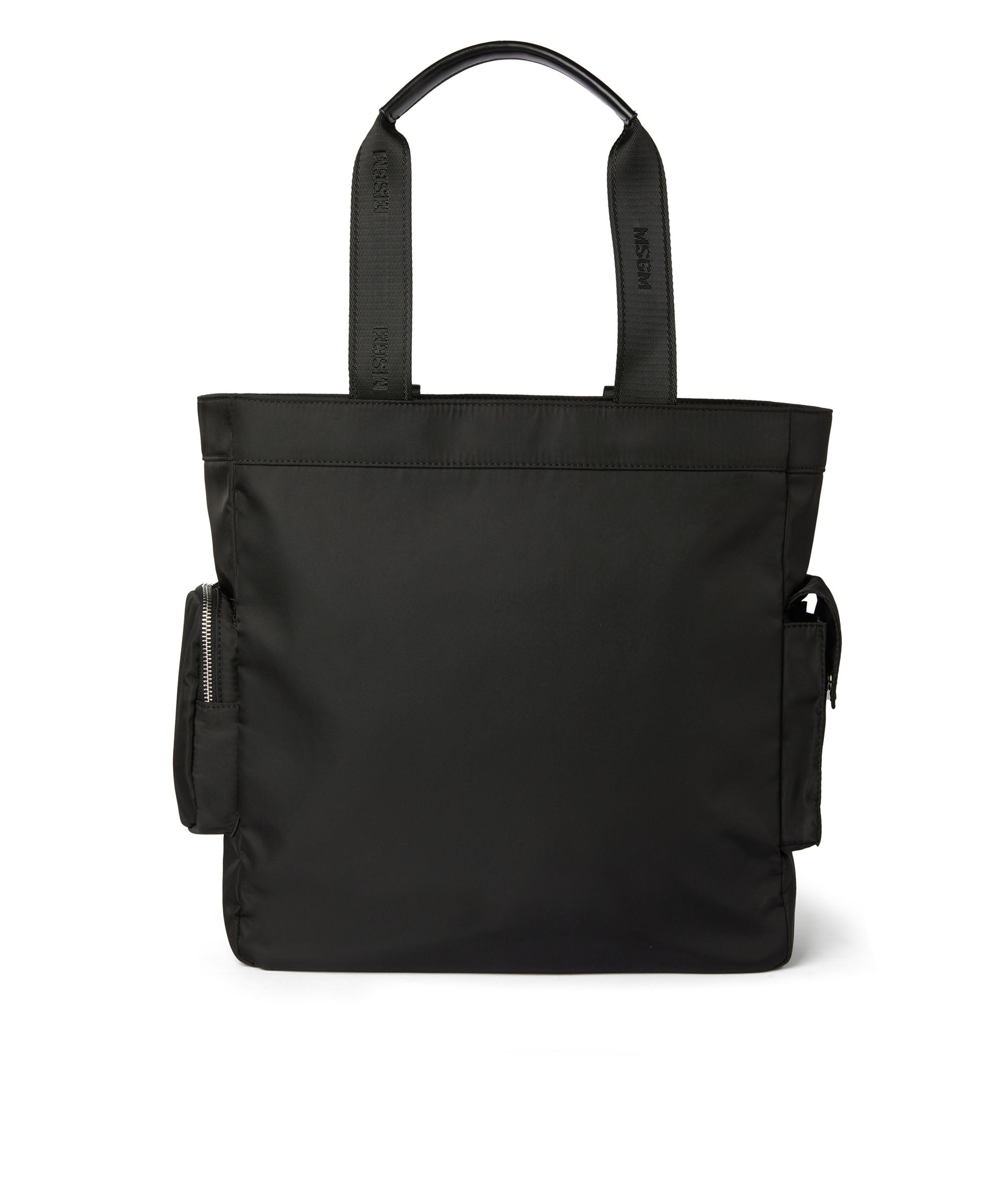 Multi-pocket nylon tote bag - 2