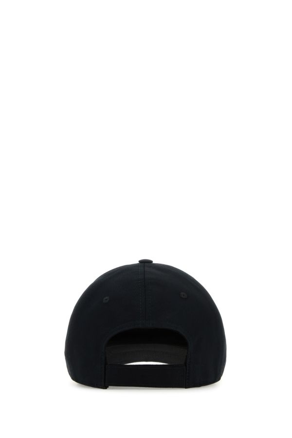 Black cotton baseball hat - 3