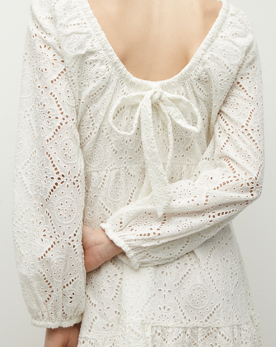 CALIBRA EYELET DRESS - 5