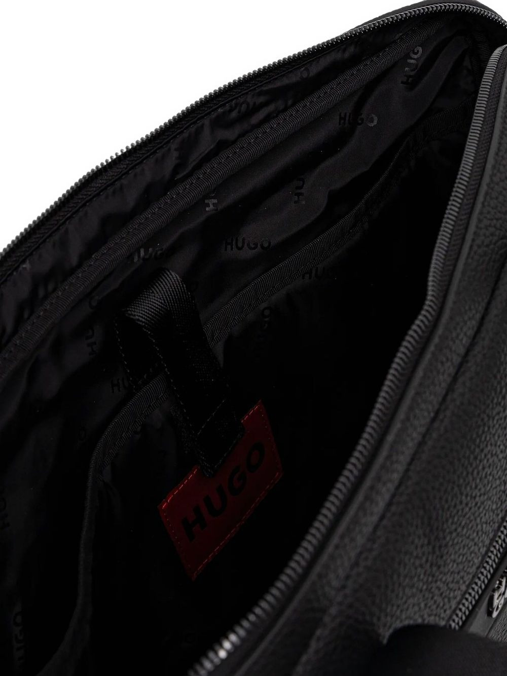 logo-plaque laptop bag - 5
