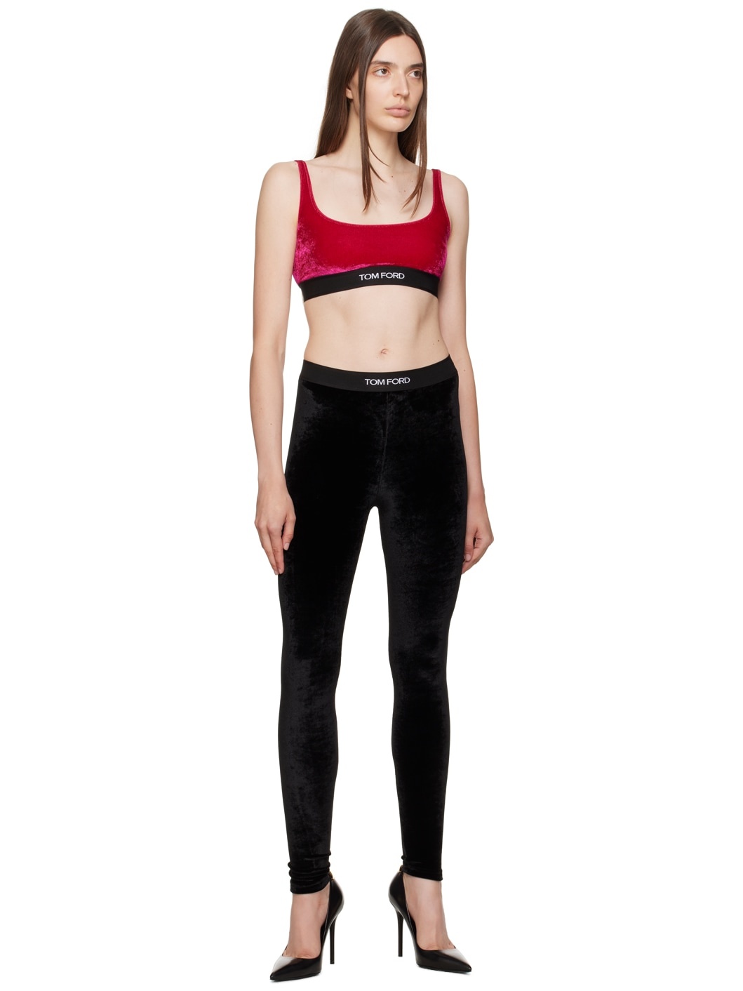 TOM FORD: Black Signature Leggings