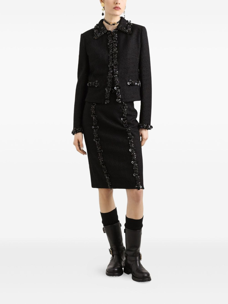 Dolce & Gabbana sequin-embellished jacket outlook