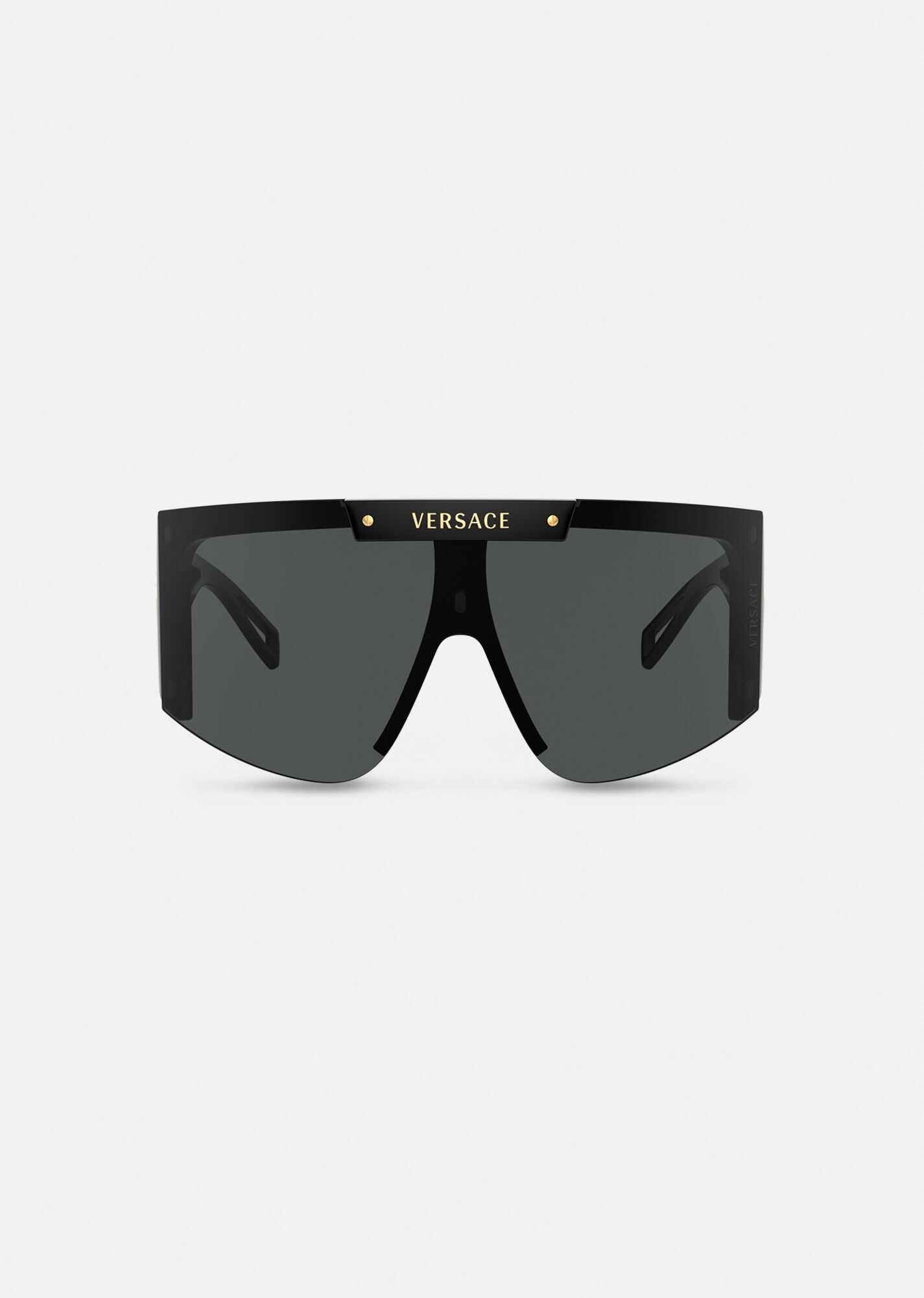 Medusa Icon Shield Sunglasses - 2