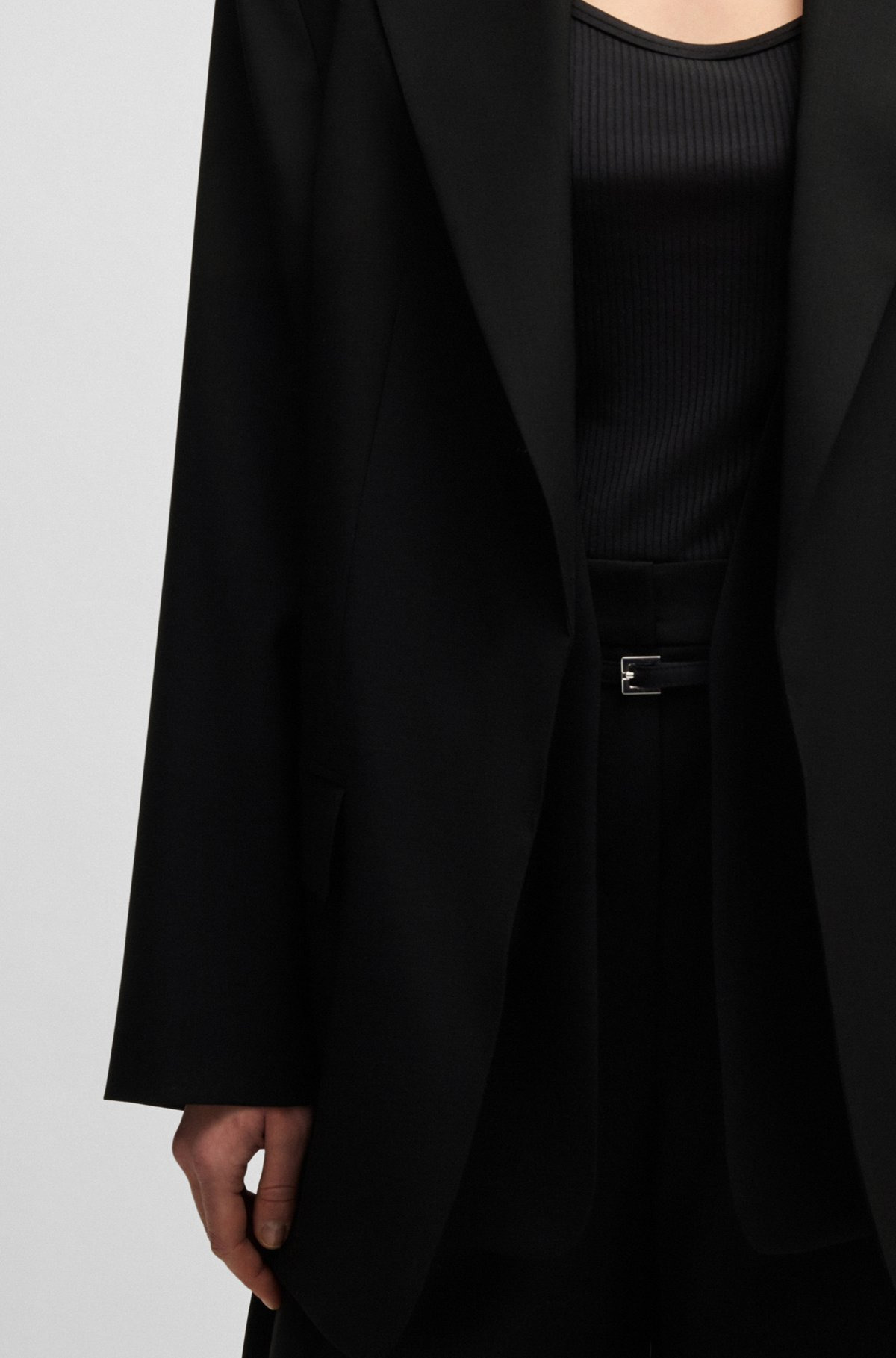 OVERSIZE-FIT BLAZER IN WOOL - 6