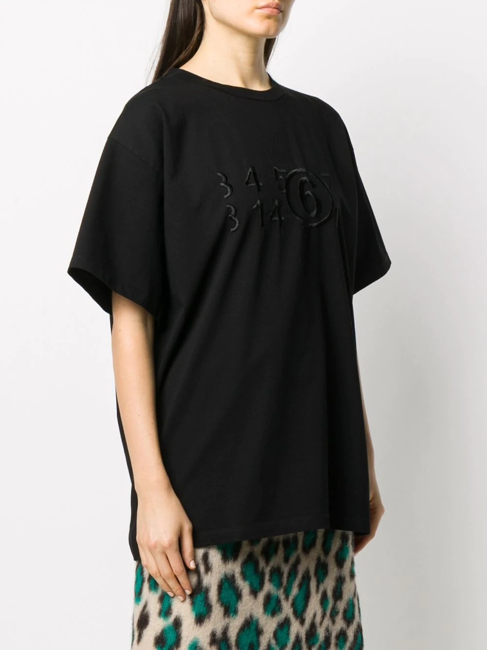 embroidered Numbers T-shirt - 3