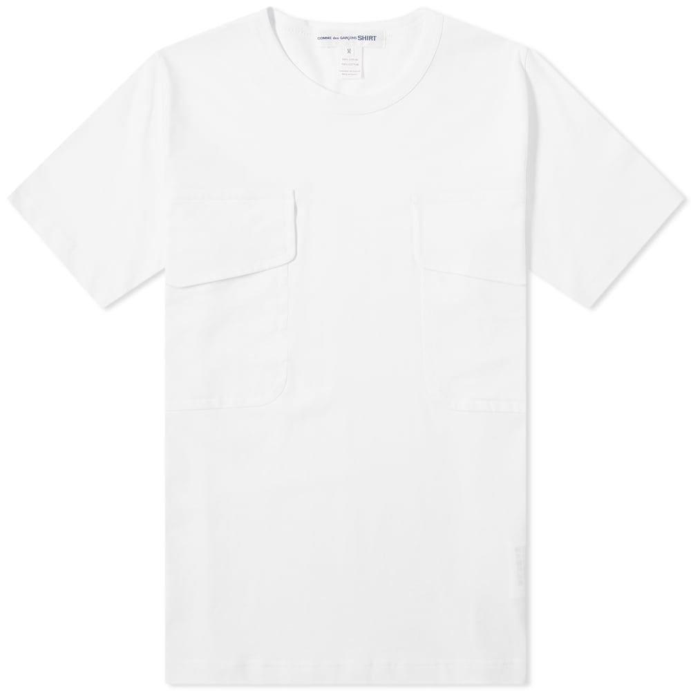 Comme des Garcons SHIRT Oversized 2 Pocket Detail Tee - 1