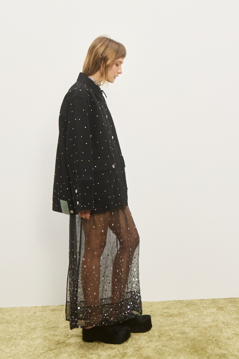Ginger Embellished Silk Skirt 3