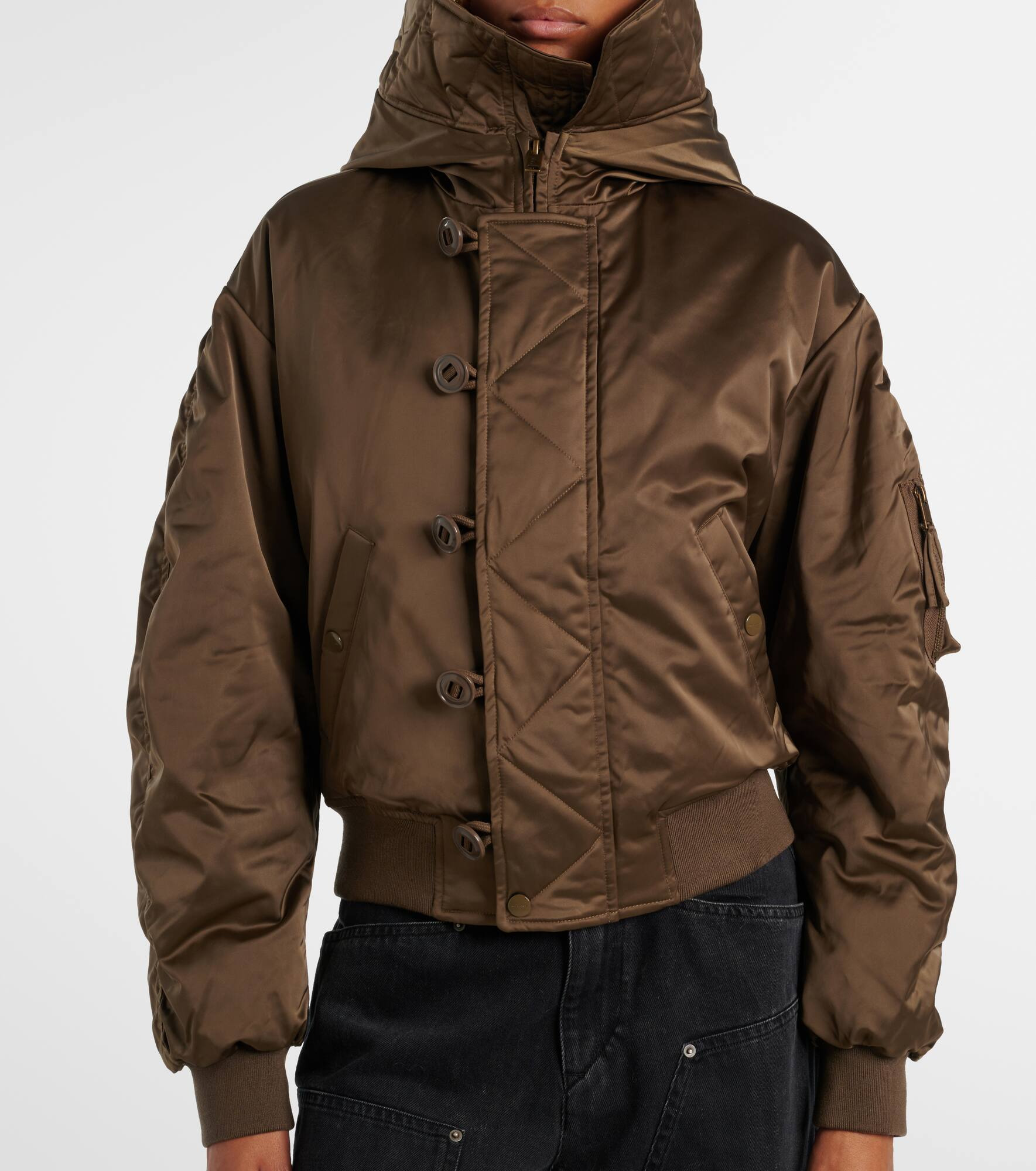 Elisa hooded bomber jacket - 7
