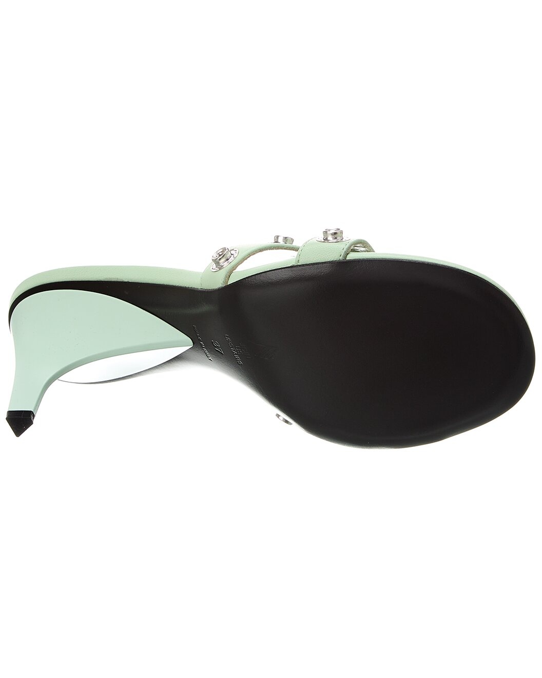 The Attico Mini Devon Leather Sandal - 4