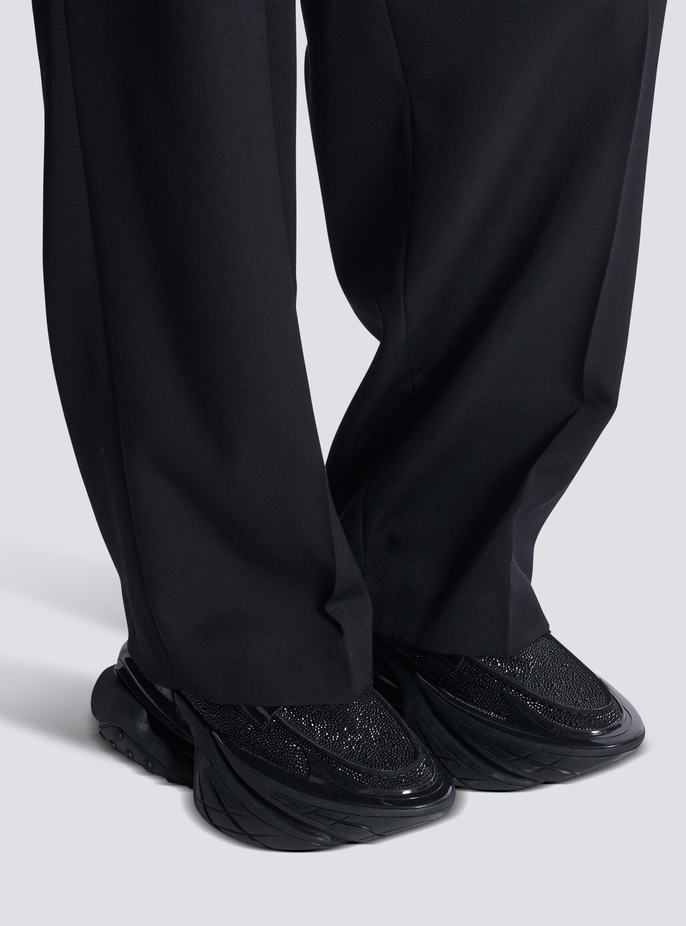 Unicorn loafers in rhinestone calfskin - 10